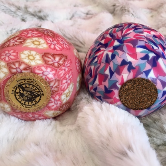 Hand Made Candles With Geometric Patterns - Picture 8 of 10